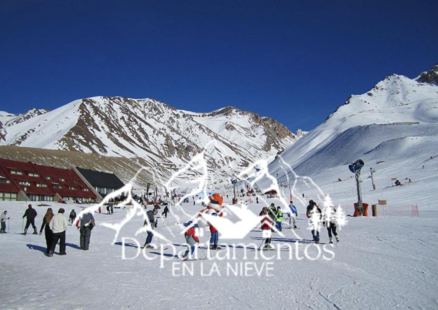 Hermoso departamento frente a las montañas Los Penitentes Exterior foto