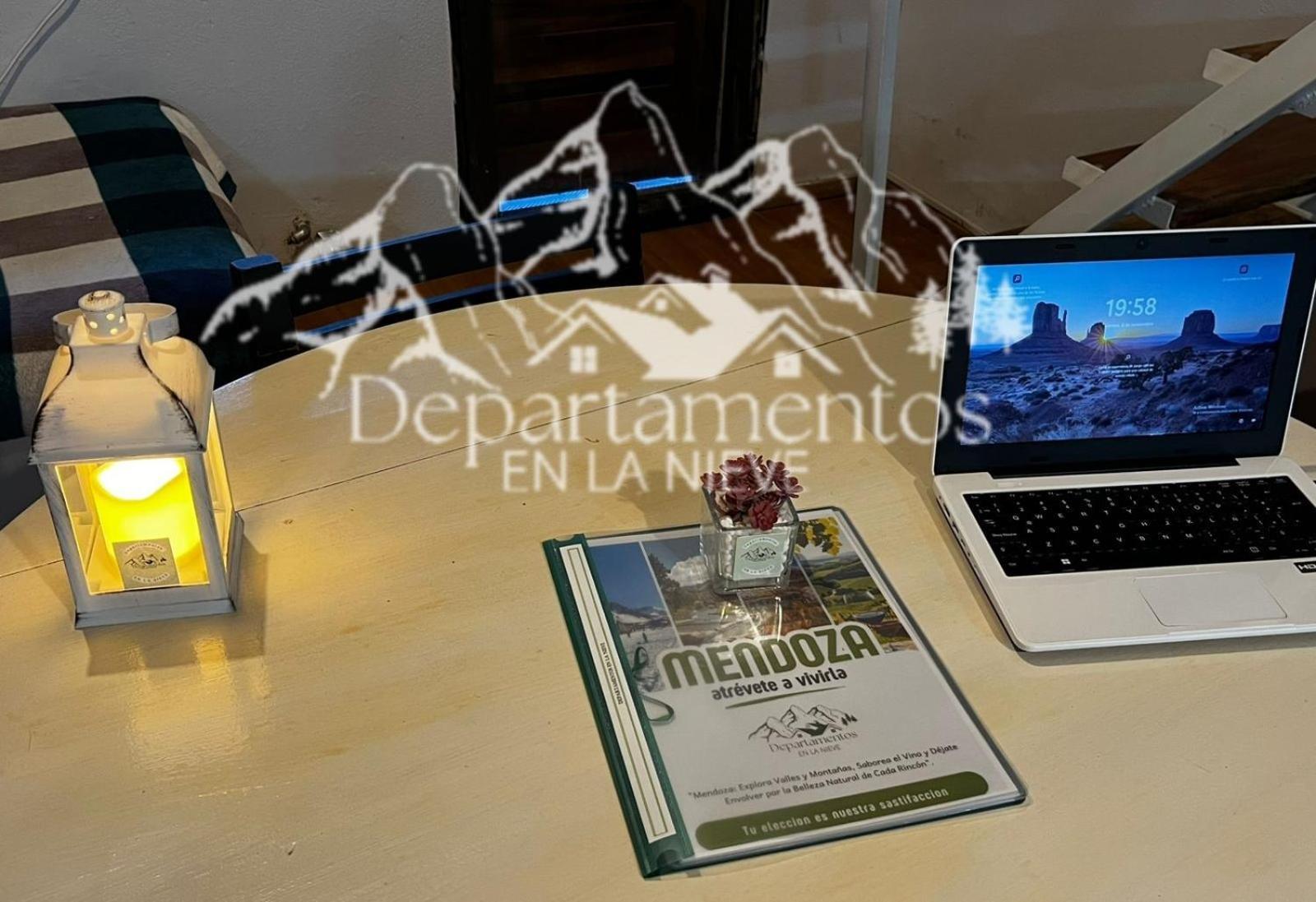 Hermoso departamento frente a las montañas Los Penitentes Exterior foto
